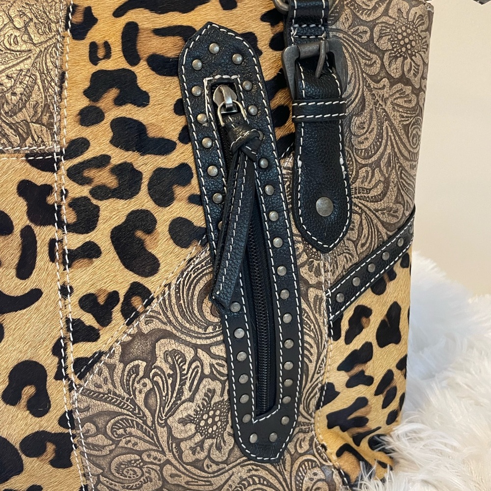 Myra Jaguar Trail Leather Bag - Picture 6 of 10